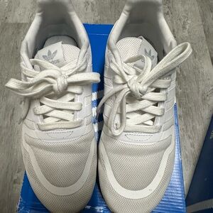 adidas Kids White Sneakers